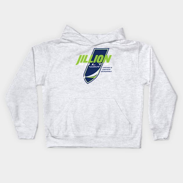 Jillion Bolts Company Kids Hoodie by MindsparkCreative